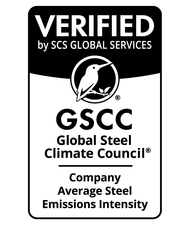 Company Average Steel Emissions Intensity