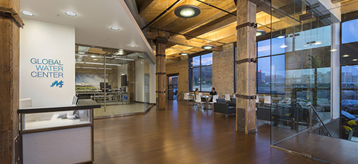 Flow Lab Cafe at the Global Water Center