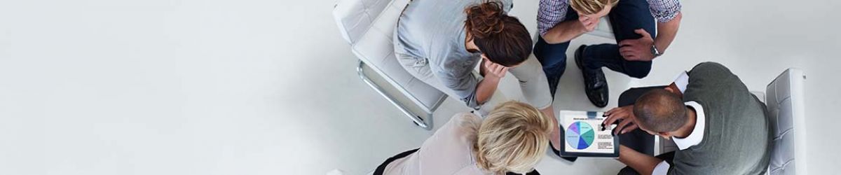 People sitting around a table