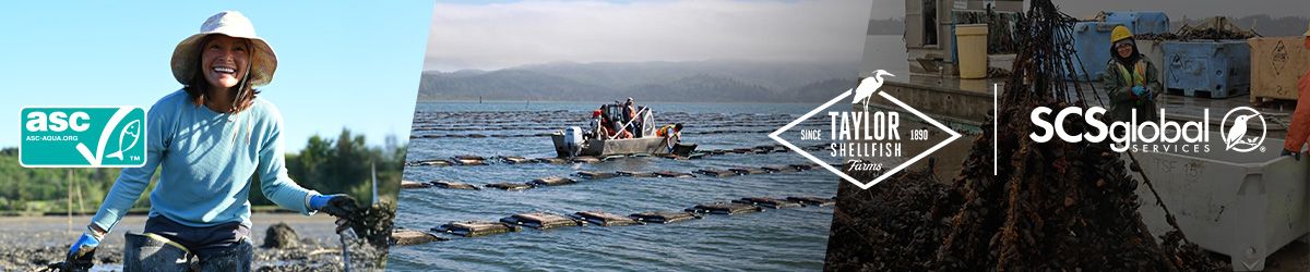 Taylor Shellfish Farms Achieves Aquaculture Stewardship Council (ASC) Certification