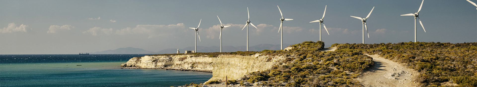 Middle East Laker with Energy Windmills