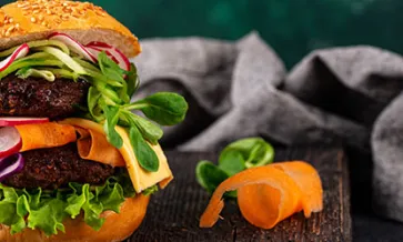 Carne à base de plantas