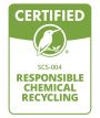 Logo de certification du recyclage responsable des produits chimiques